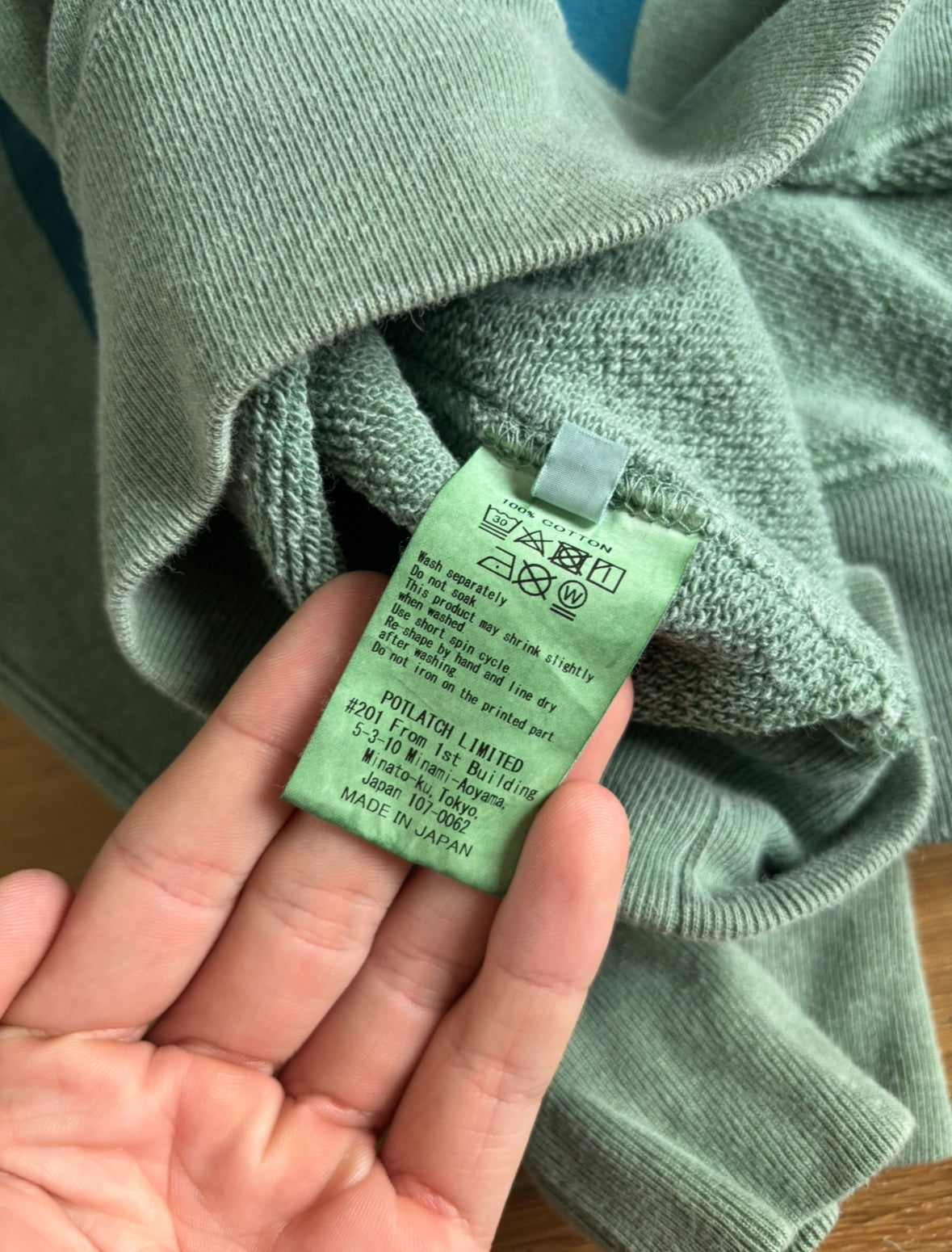 Cav Empt Overdye Stripe Hoodie SS22 - Xtra Large