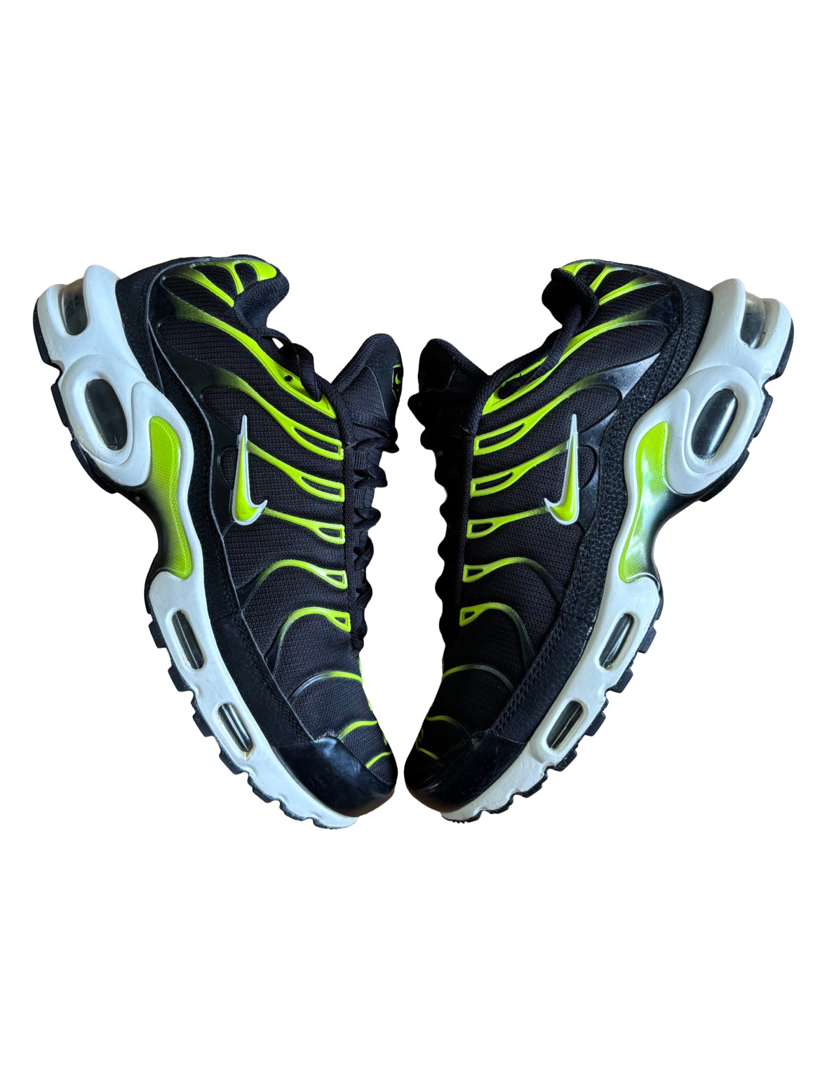 Nike Airmax Plus TN Black / Green UK 7
