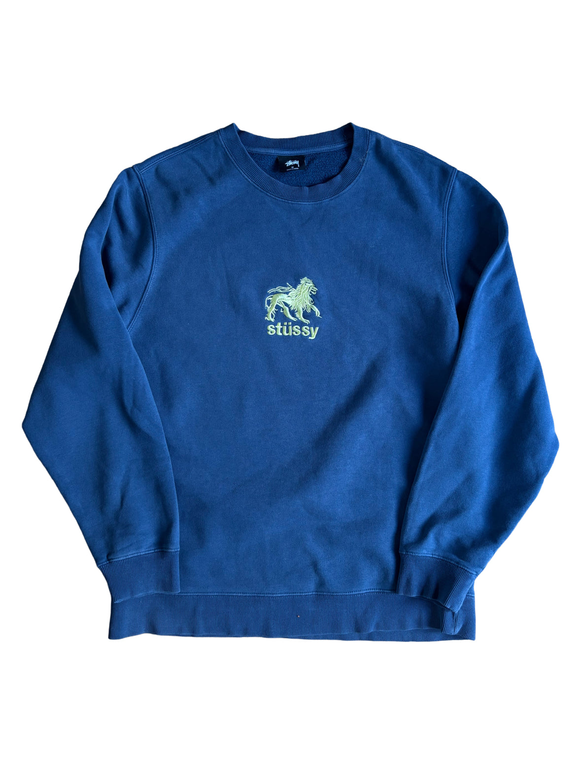 Stussy Tiger Embroidered Crewneck - Medium