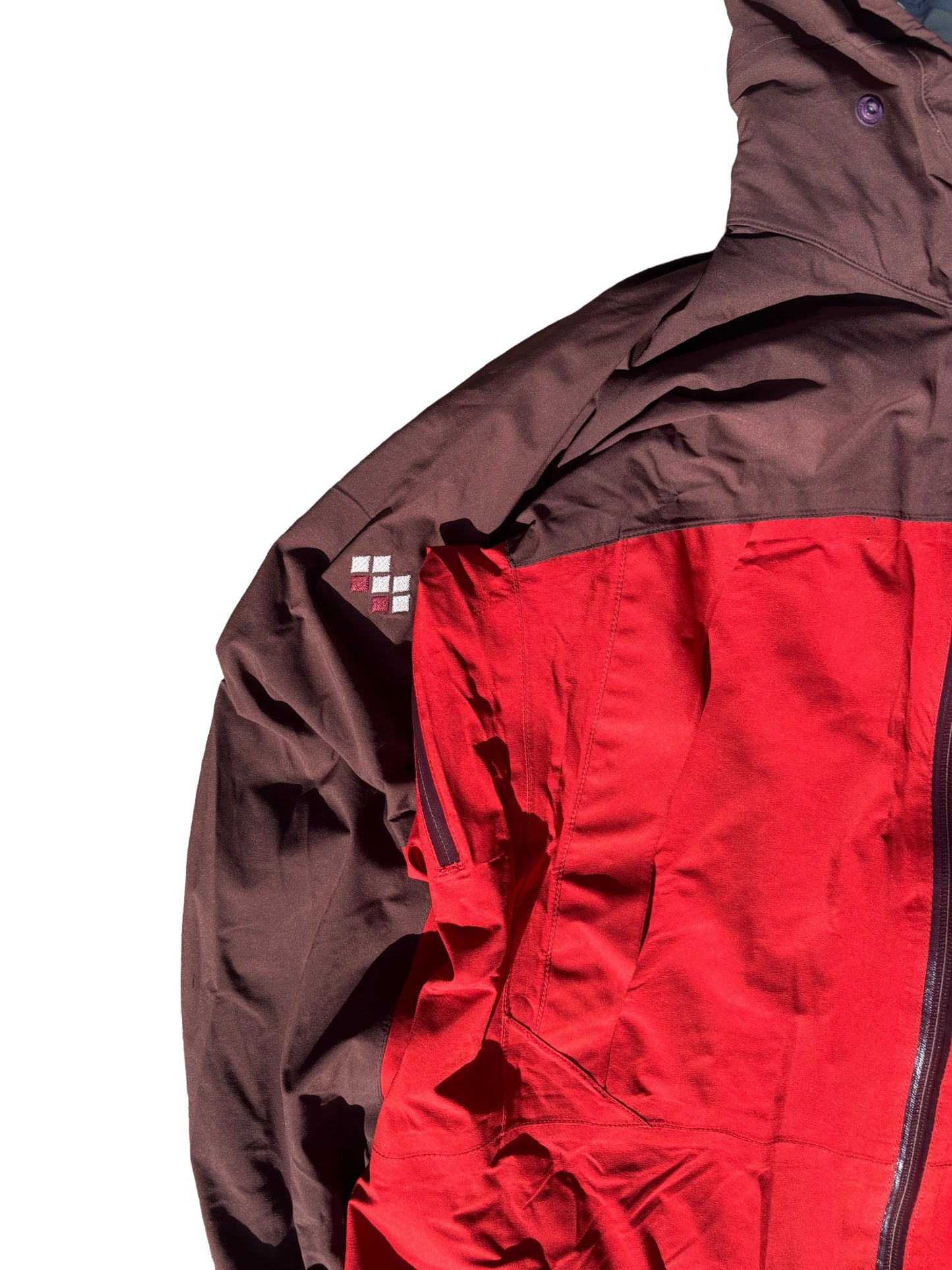 Montbell Red / Burgundy Gore-Tex Shell Jacket - Large / 12