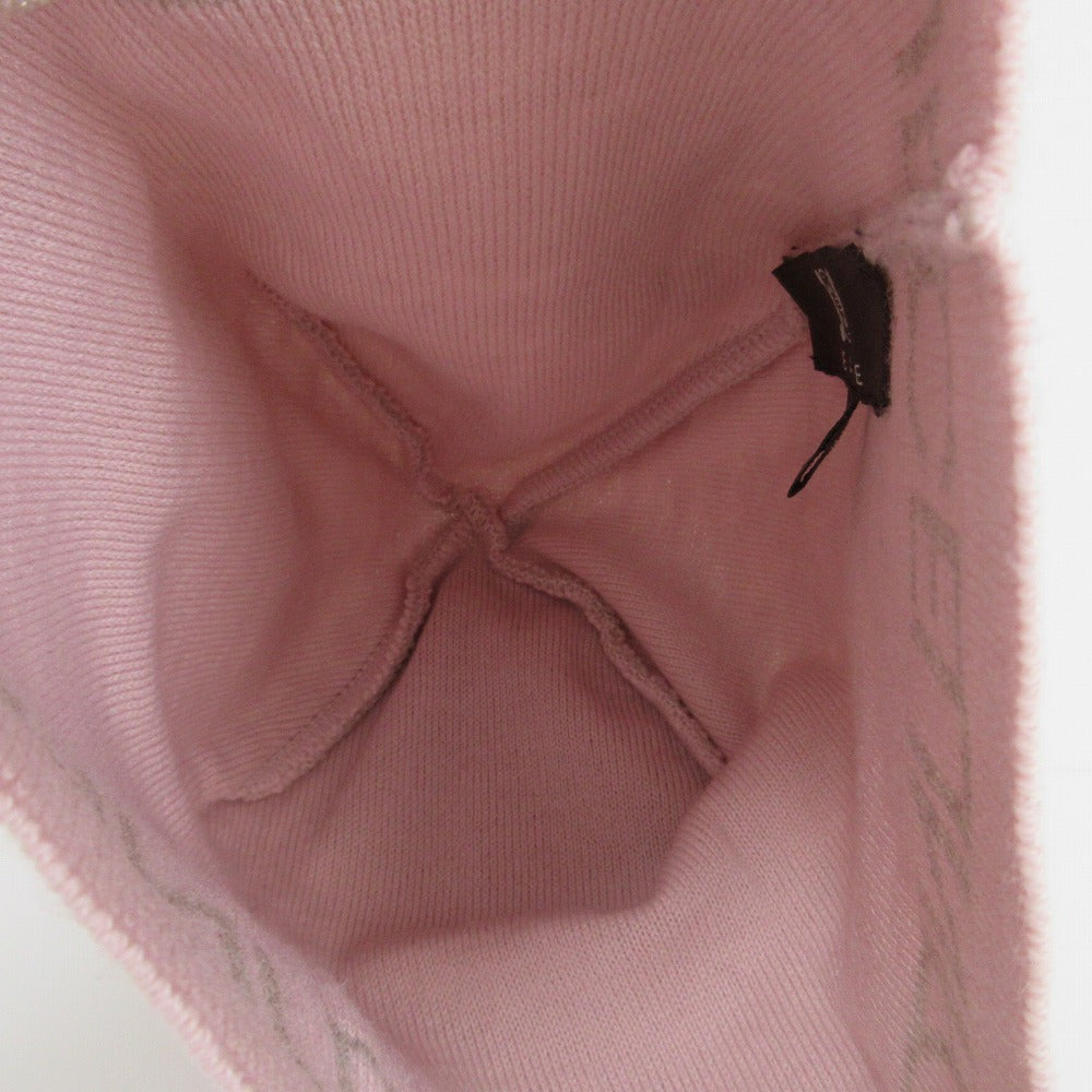 Celine Y2K Pink Logo Beanie