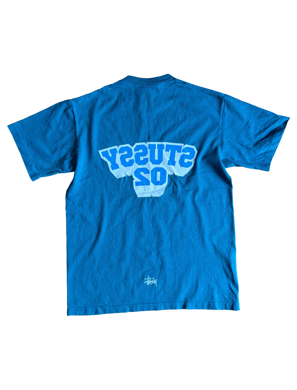 Stussy ‘Stussy 02’ Repeat Print Graphic T-Shirt - Medium