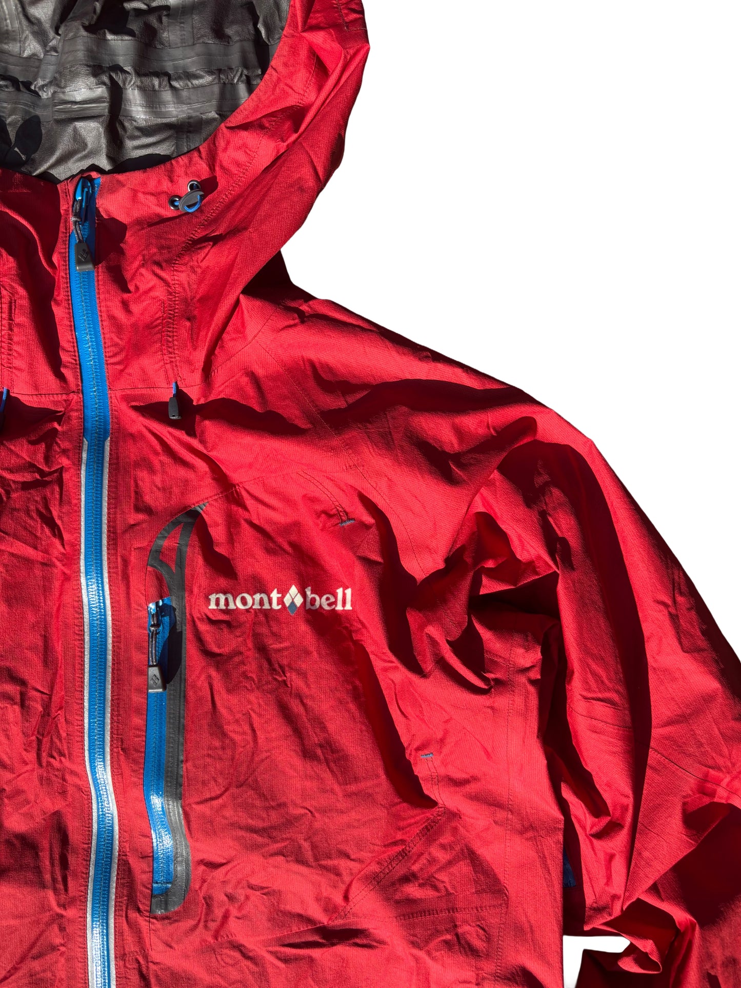 Montbell Red / Blue Gore-Tex Shell Jacket - M