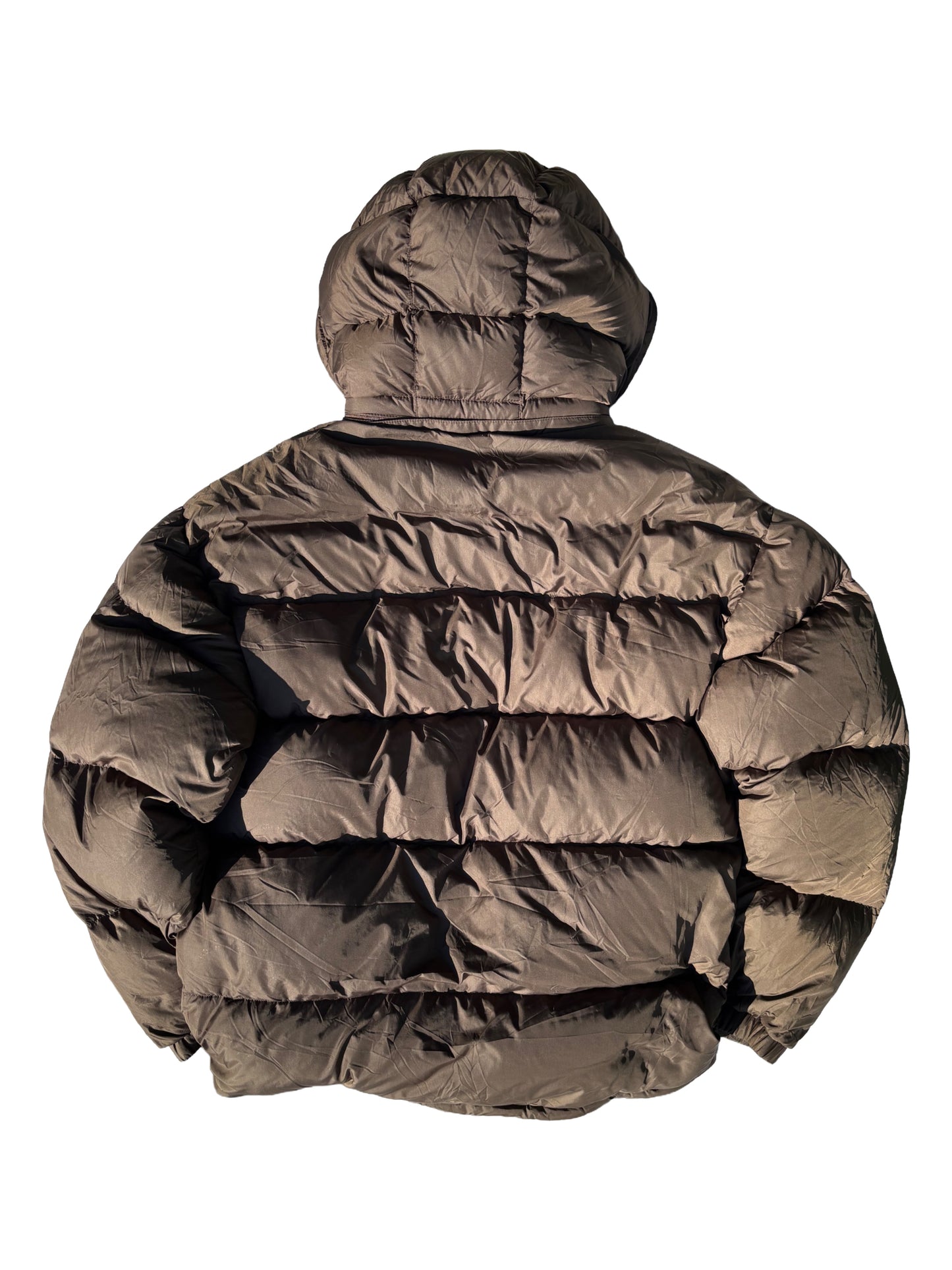 Montbell Brown Down-Fill Puffer Jacket - Medium