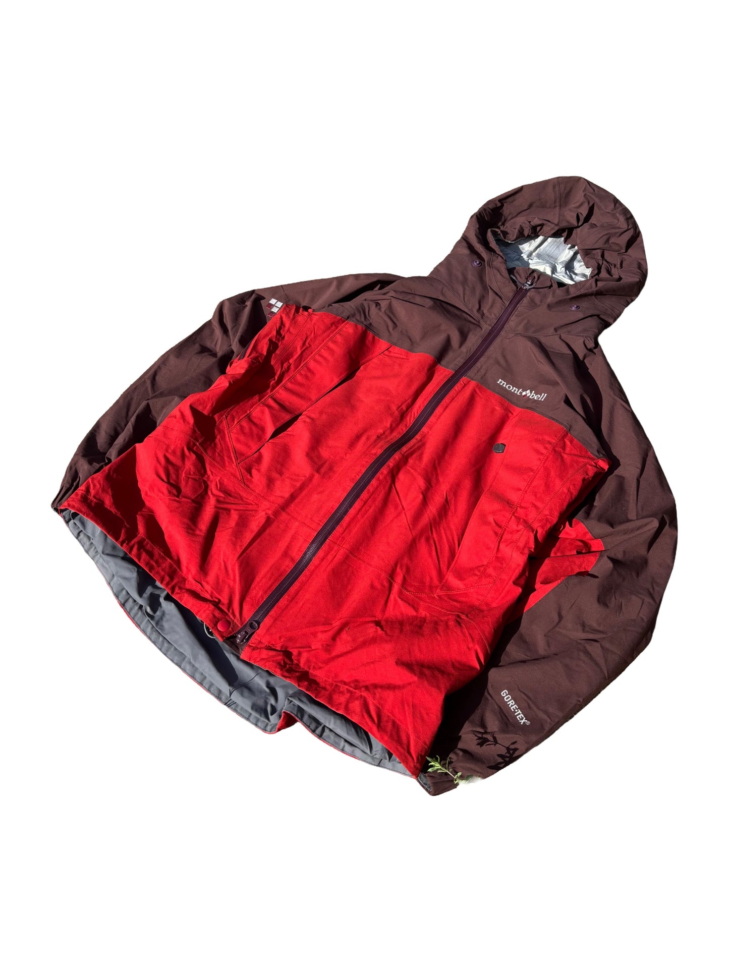 Montbell Red / Burgundy Gore-Tex Shell Jacket - Large / 12