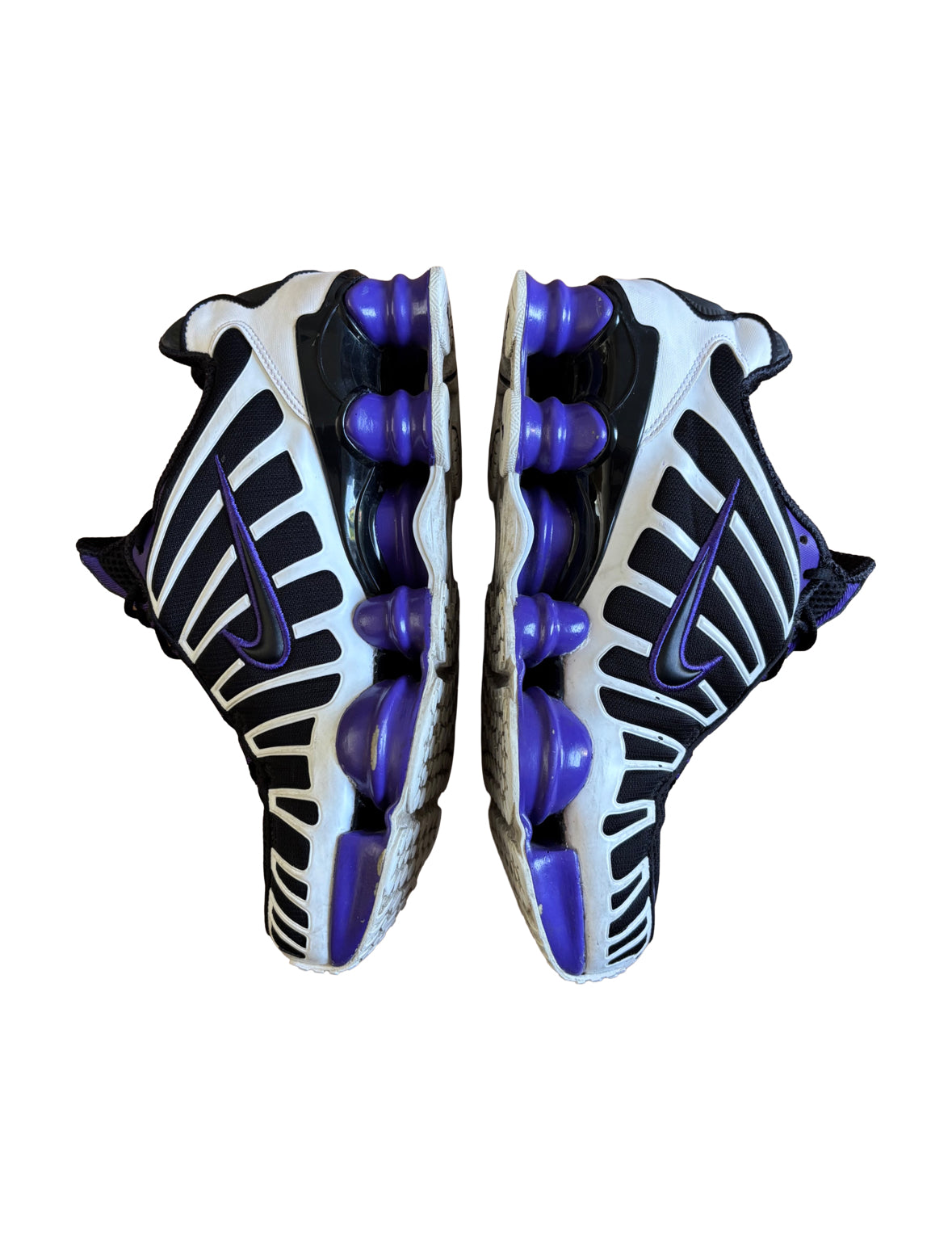 Nike Shox TL Trainers ‘Persian Violet’ (Black / White / Purple) UK 7