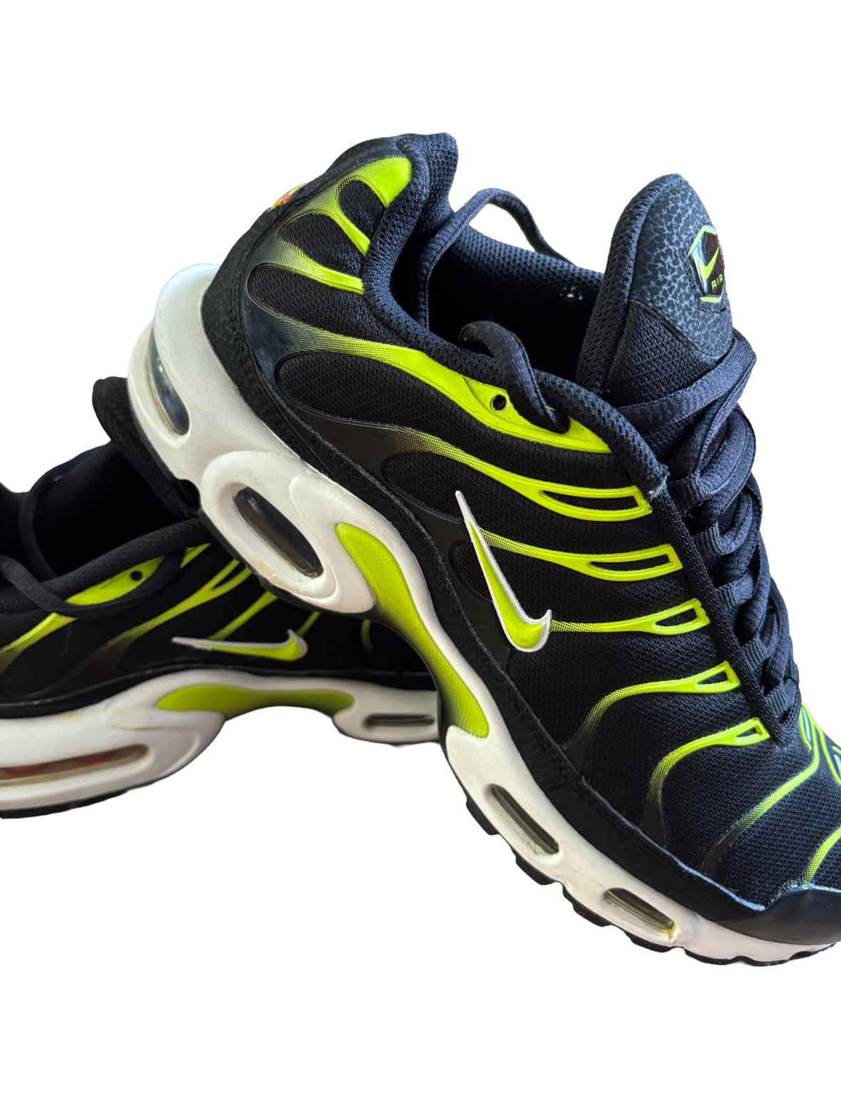 Nike Airmax Plus TN Black / Green UK 7