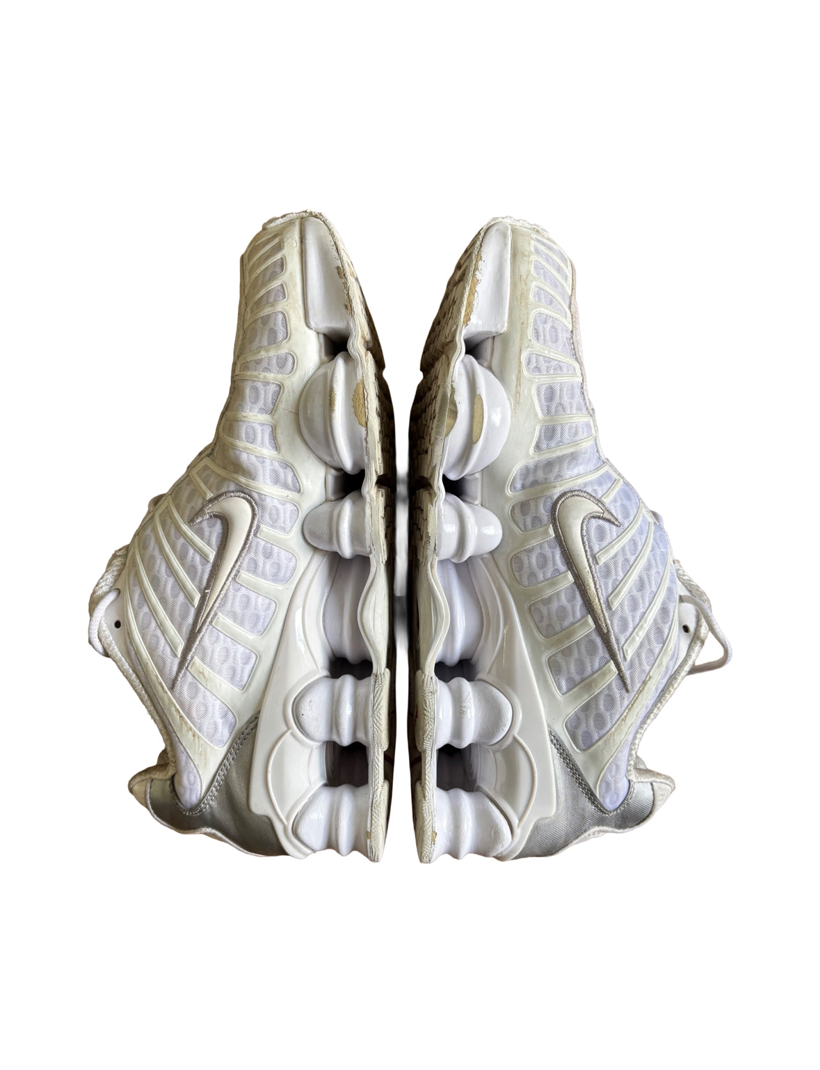 Nike Shox TL White / Silver UK 8