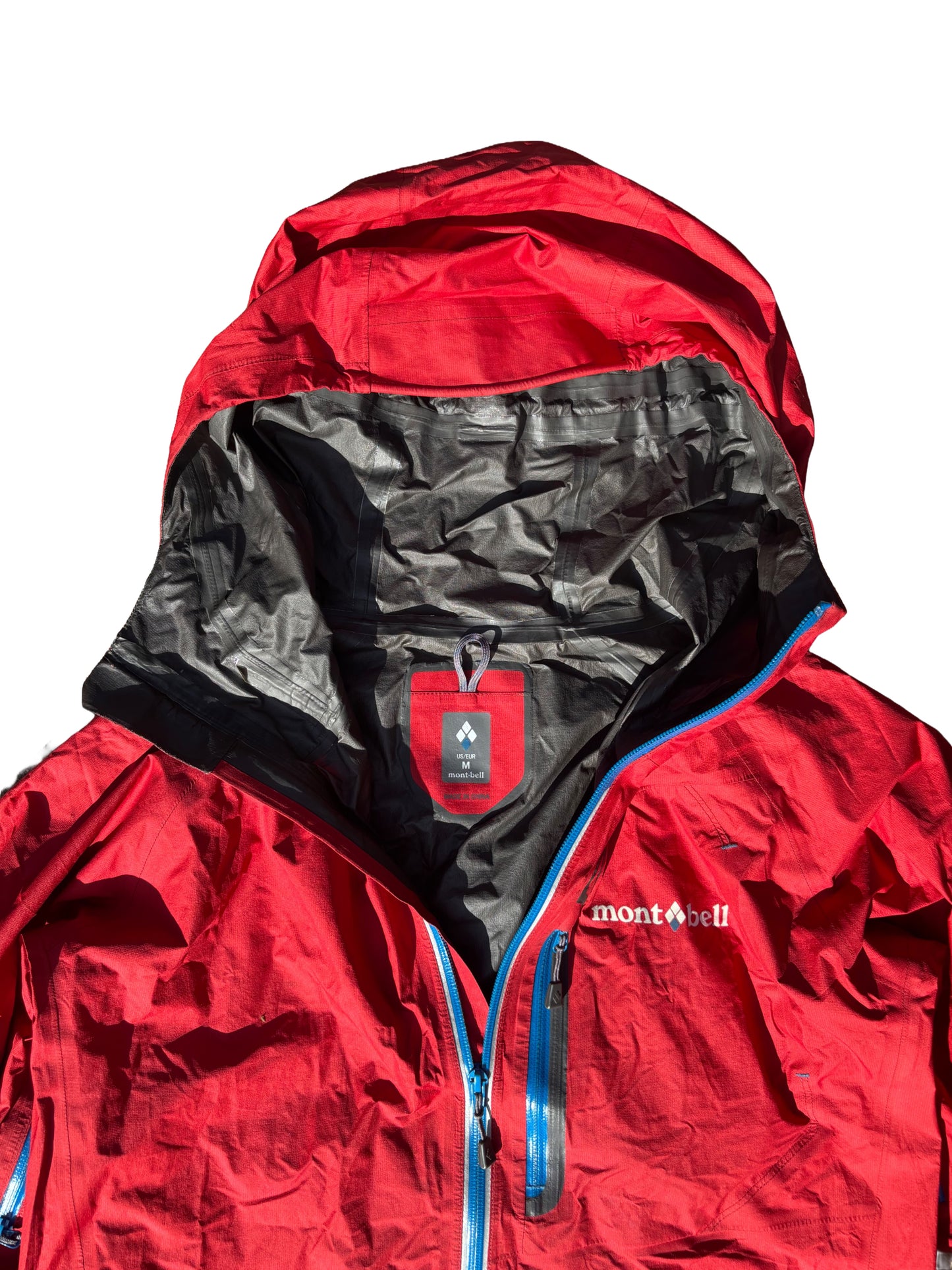 Montbell Red / Blue Gore-Tex Shell Jacket - M