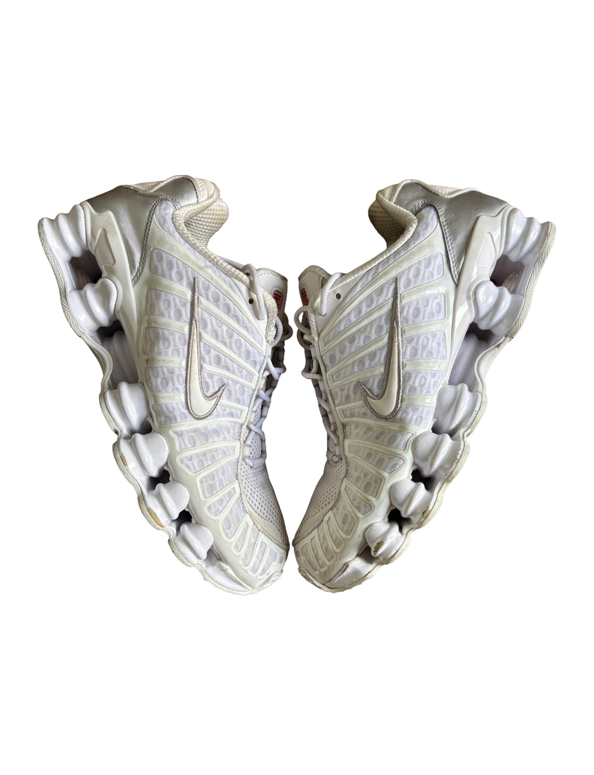Nike Shox TL White / Silver UK 8