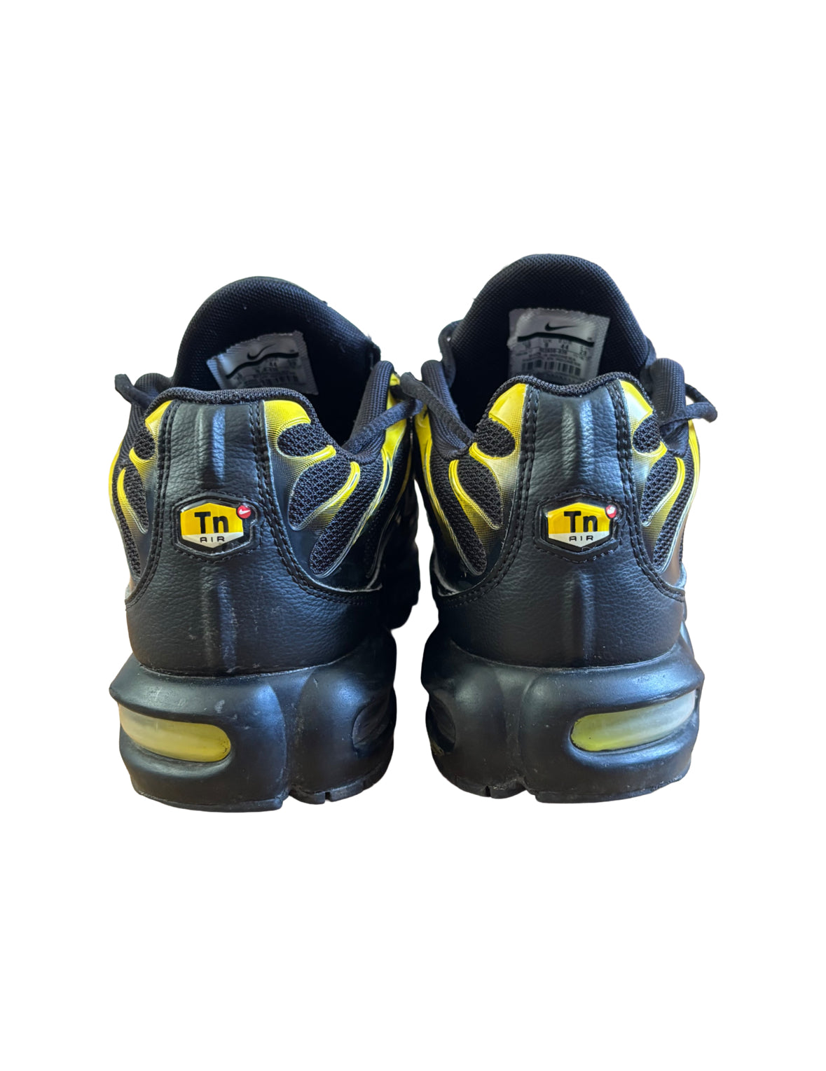 Nike Airmax TN Trainers Black / Yellow UK 9