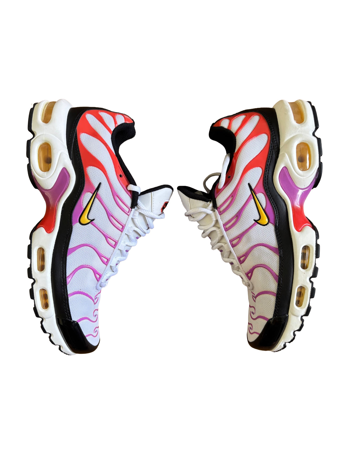 Nike Airmax TN Trainers White / Red / Pink UK 8.5