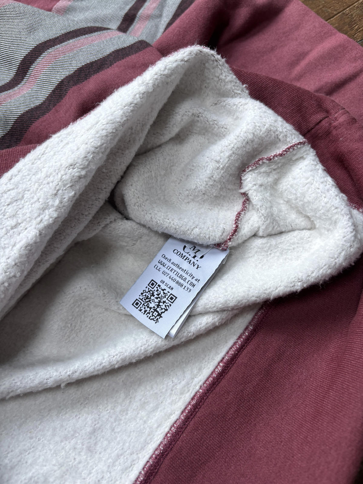 Vintage CP Company Sweatshirt Burgundy Medium