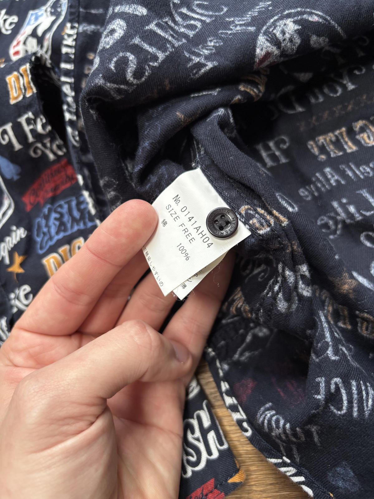 Hysteric Glamour All Over Print Shirt Graphic S