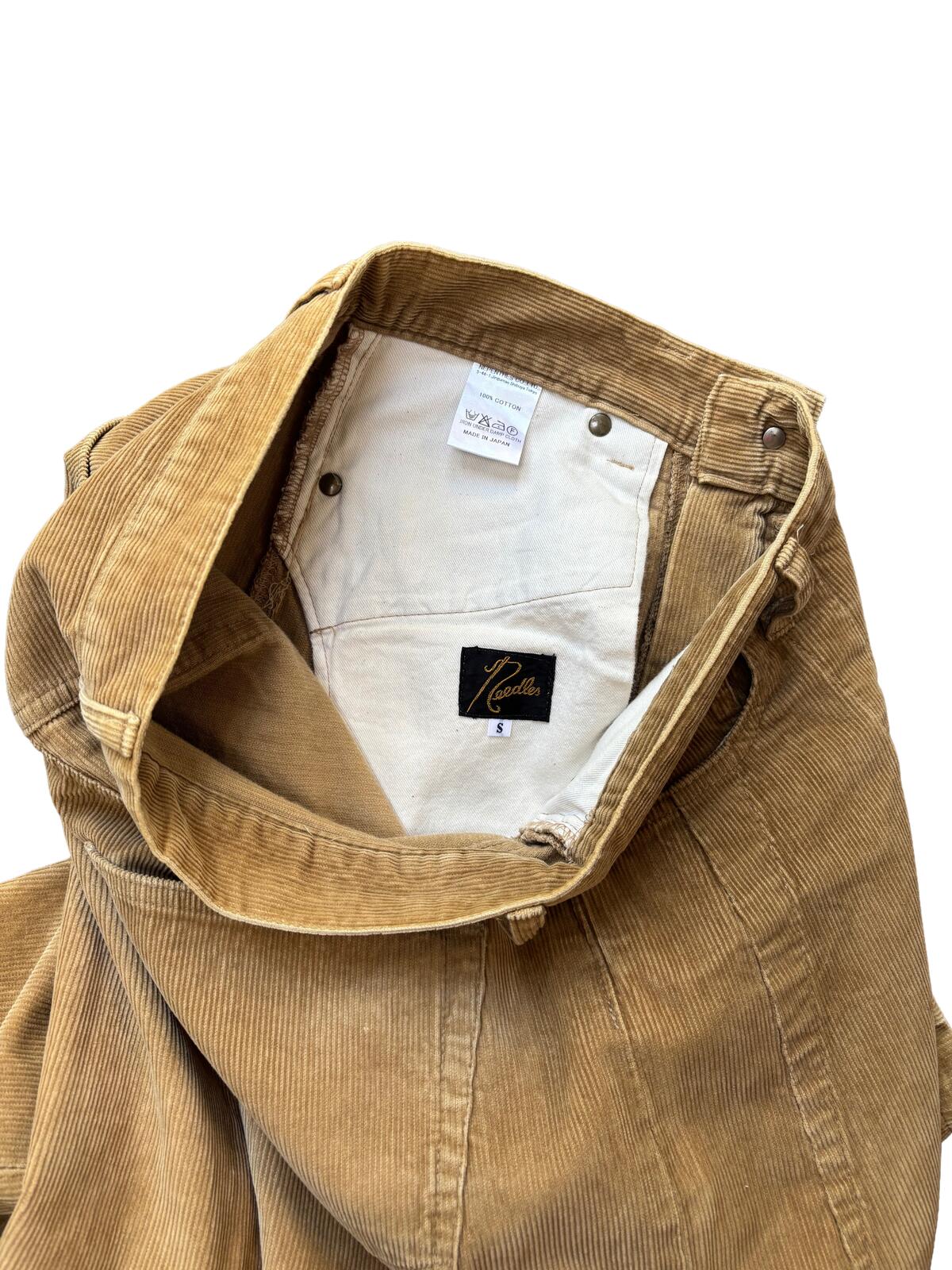 Needles H.D. Hizadel Corduroy Pants Brown S
