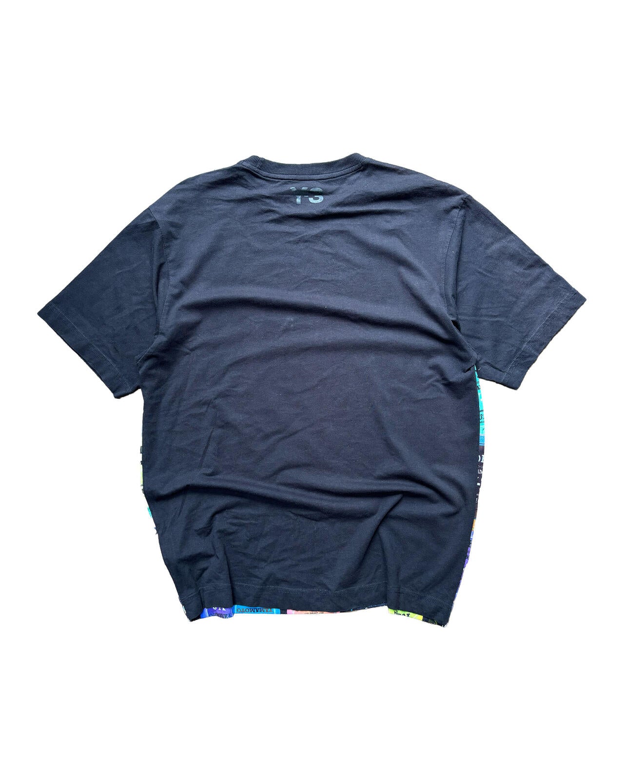 Y-3 Adidas Yohji Yamamoto T Shirt Black Large