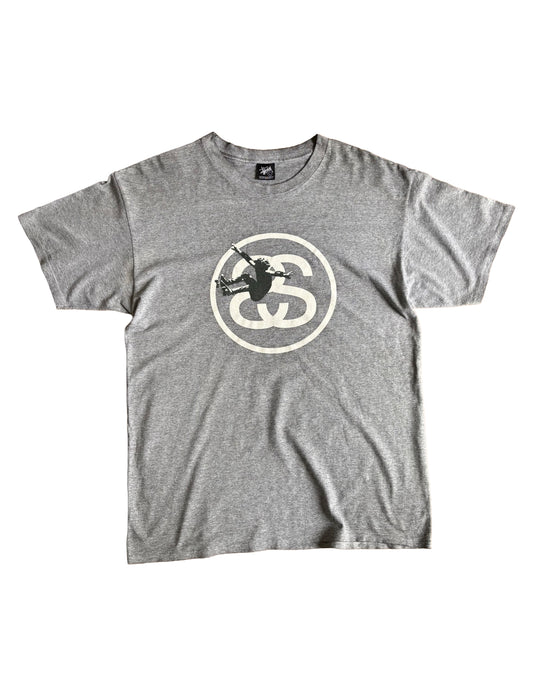 Stussy Skating Graphic T-Shirt - Large