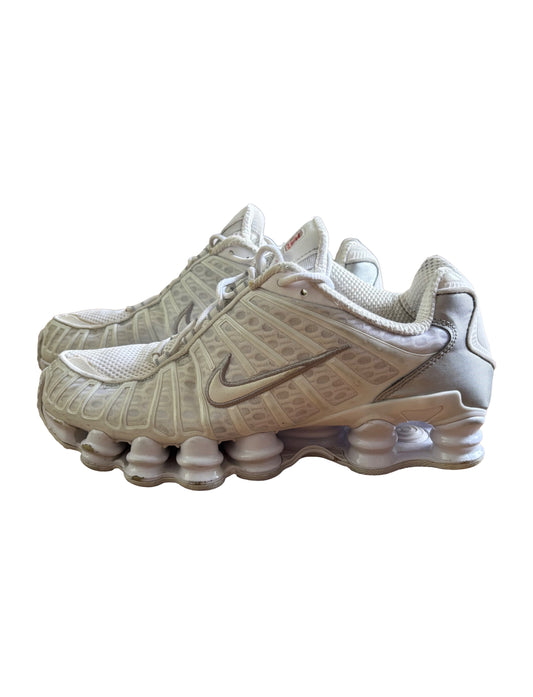 Nike Shox TL White / Silver UK 8