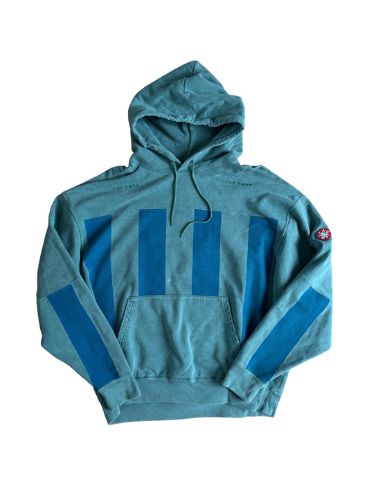 Cav Empt Overdye Stripe Hoodie SS22 - Xtra Large