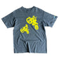 Stussy Motorcross Graphic Print T-Shirt - Medium