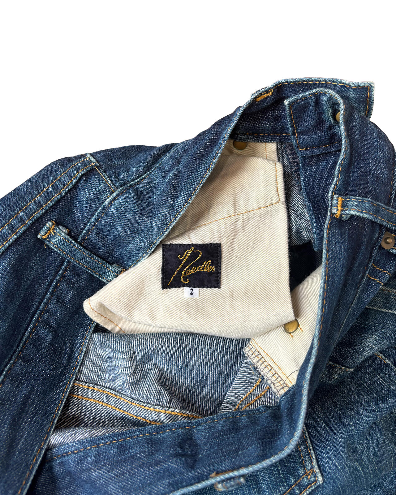 Needles Darts Jean Pant H.D. Denim Navy Small
