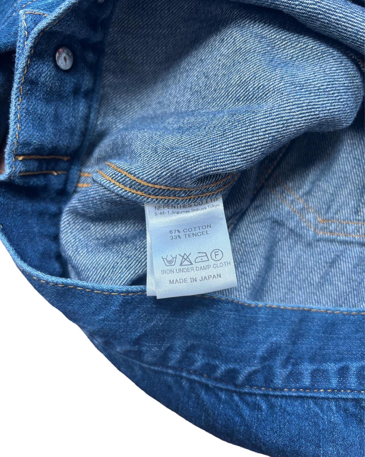 Needles Denim Jacket Indigo XS Japan