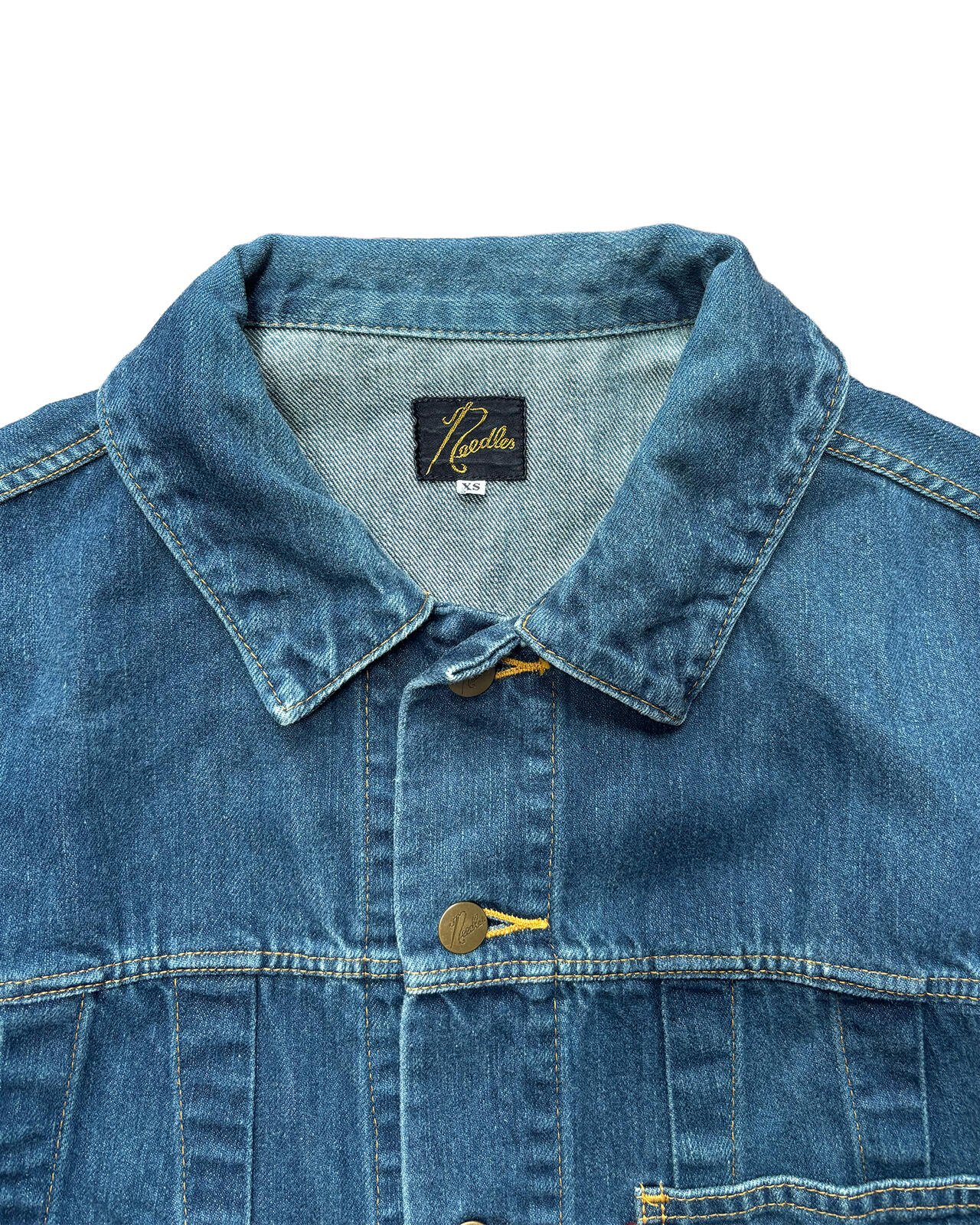 Needles Denim Jacket Indigo XS Japan