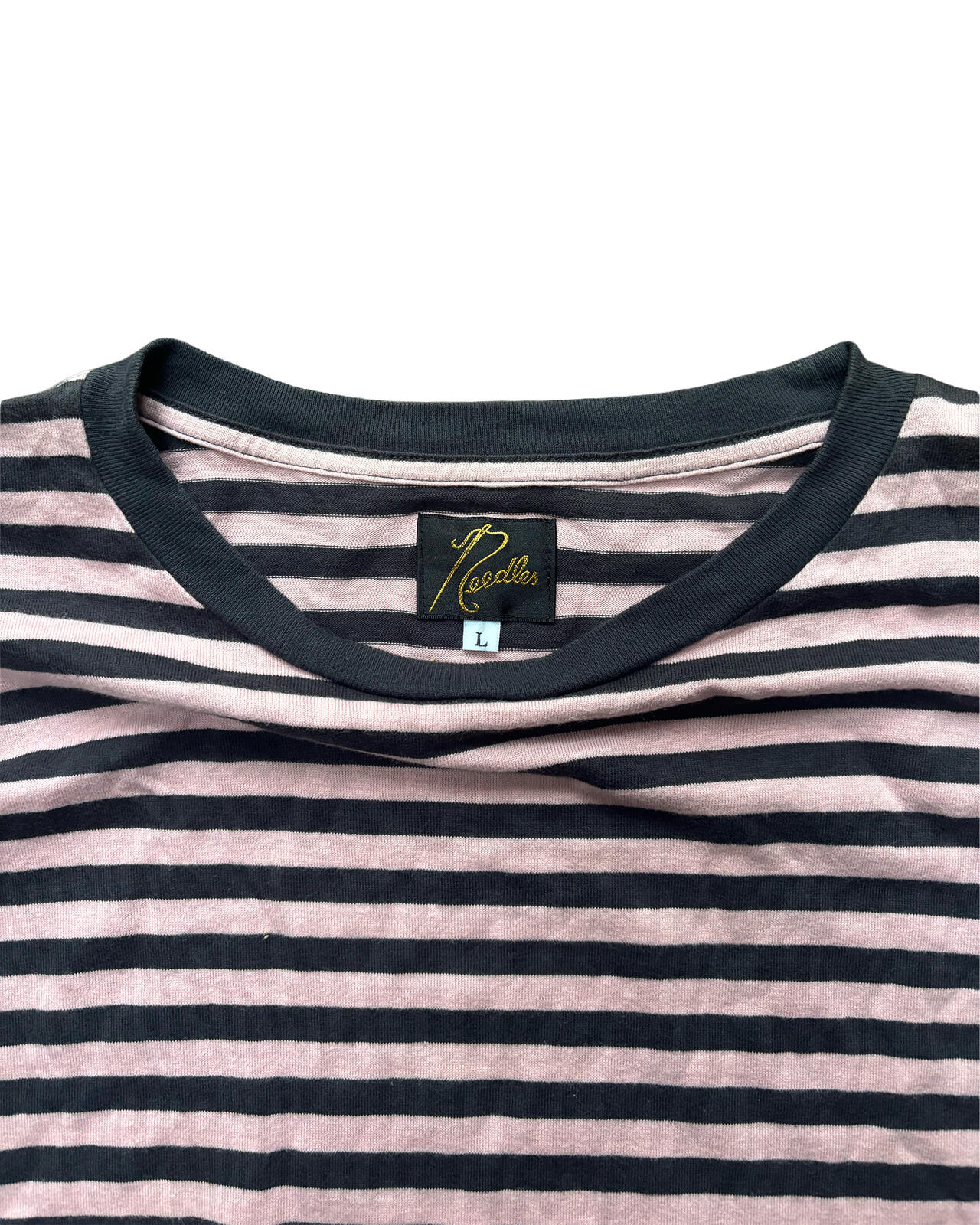 Needles Border Stripe T Shirt Japan Large