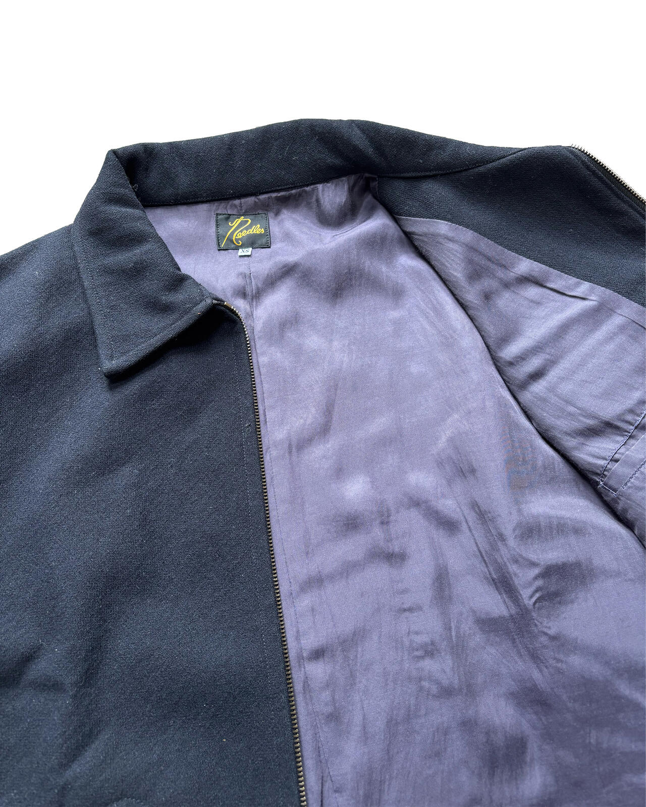 Needles Wool Workwear Zip Jacket Black XS Japan