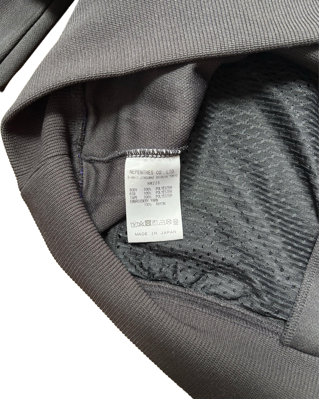 Needles Track Jacket Black Purple Large