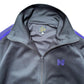 Needles Track Jacket Black Purple Large
