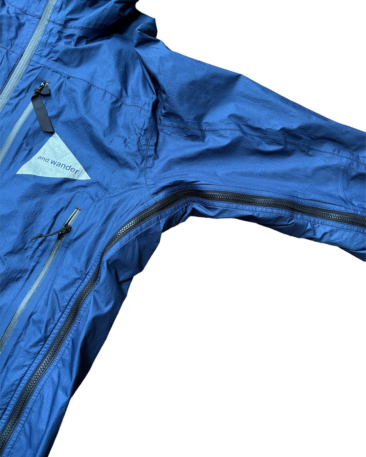 and Wander Event Jacket Navy Waterproof Small