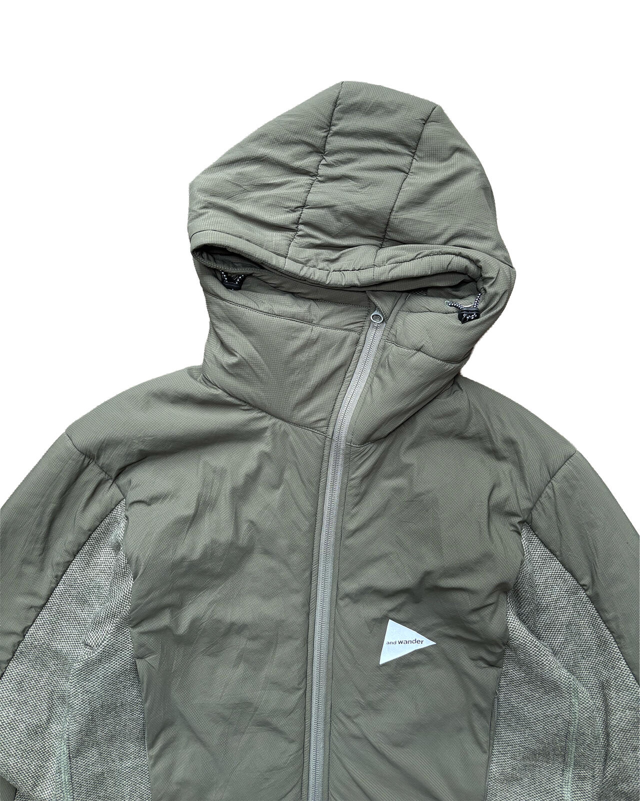 and Wander Twill Fleece Jacket Khaki Green Size 2