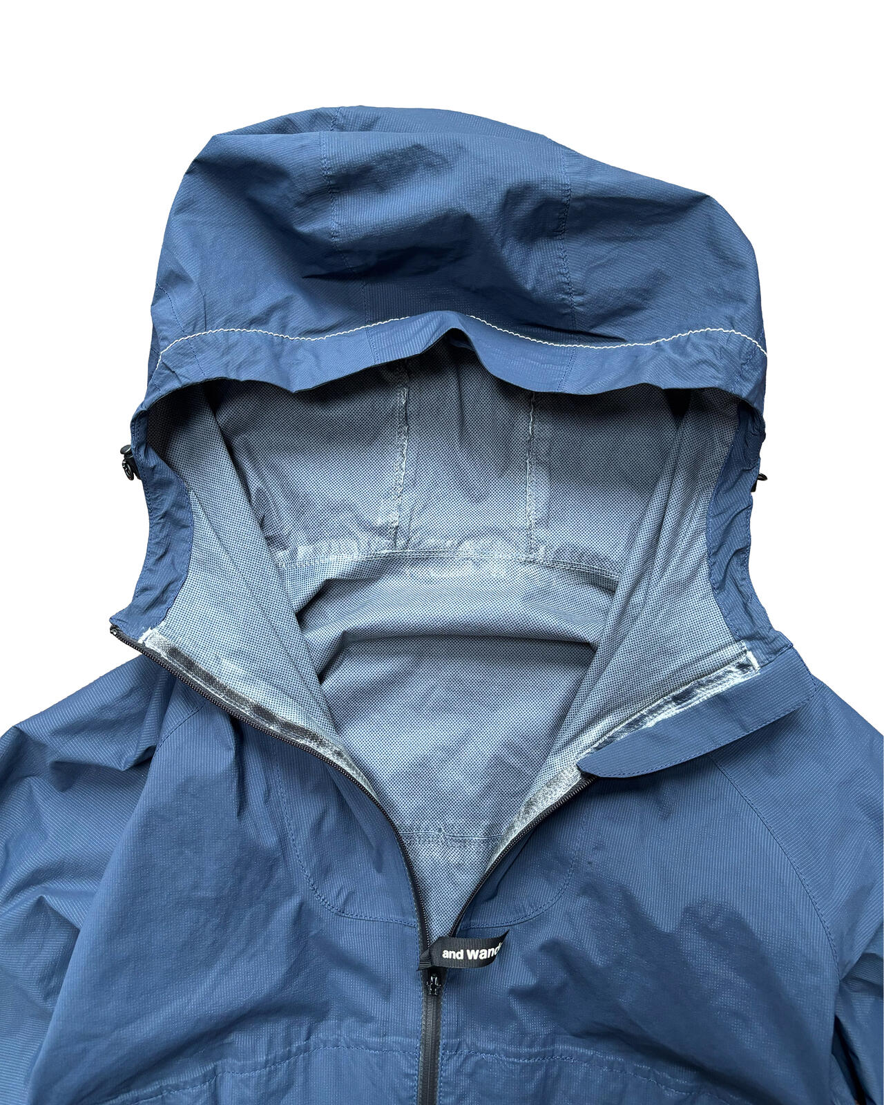 and Wander Pertex Ripstop Jacket Navy Small
