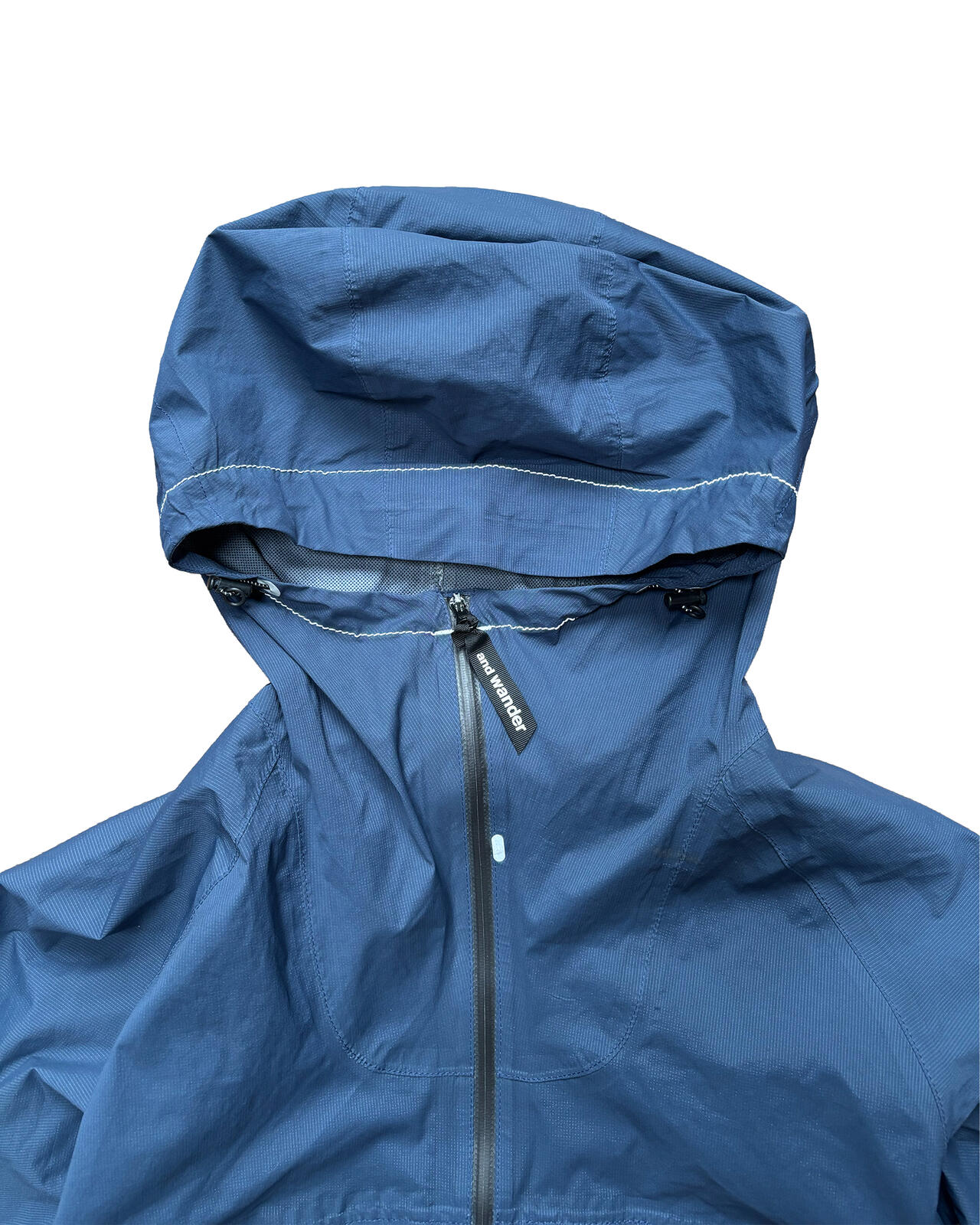and Wander Pertex Ripstop Jacket Navy Small