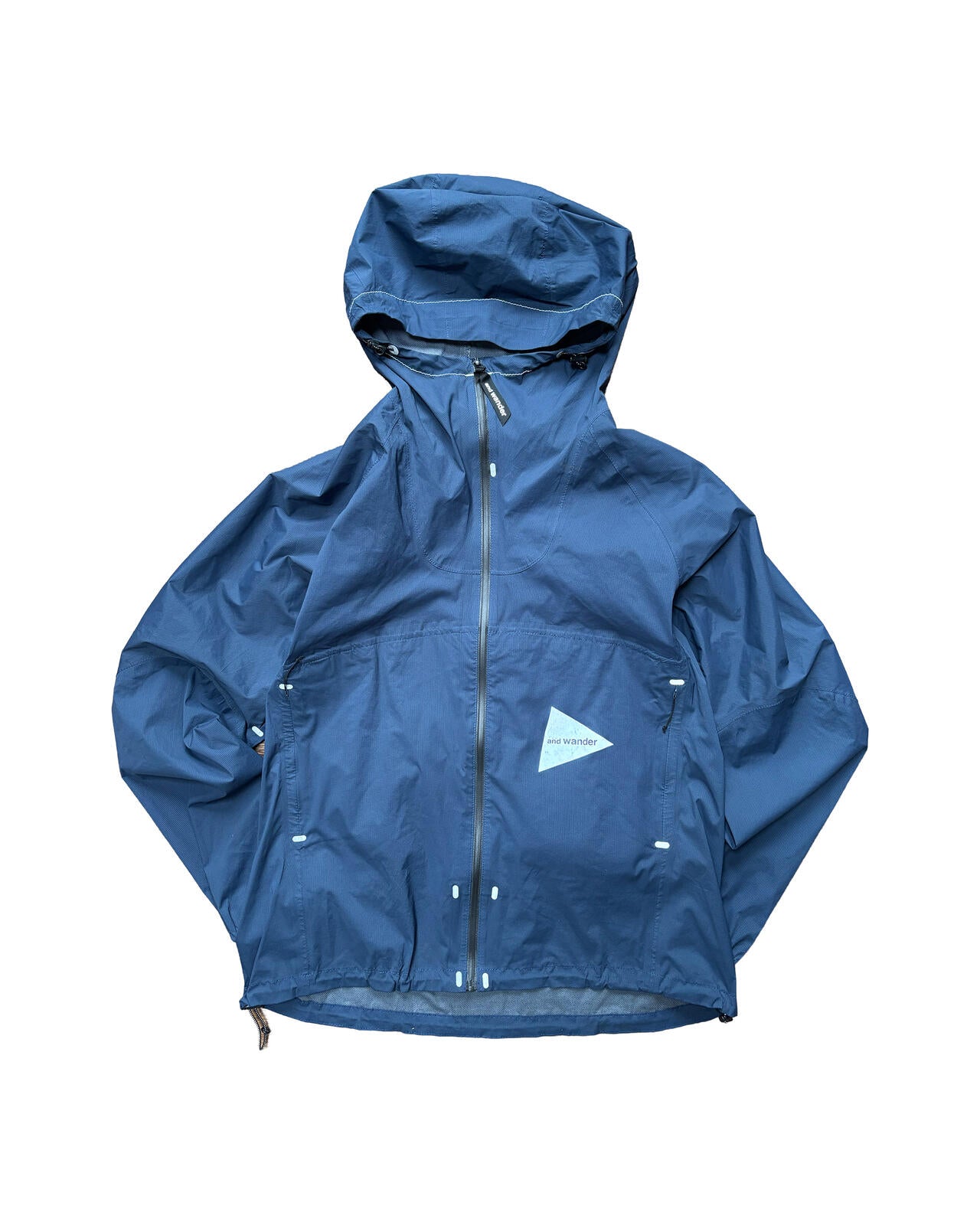 and Wander Pertex Ripstop Jacket Navy Small