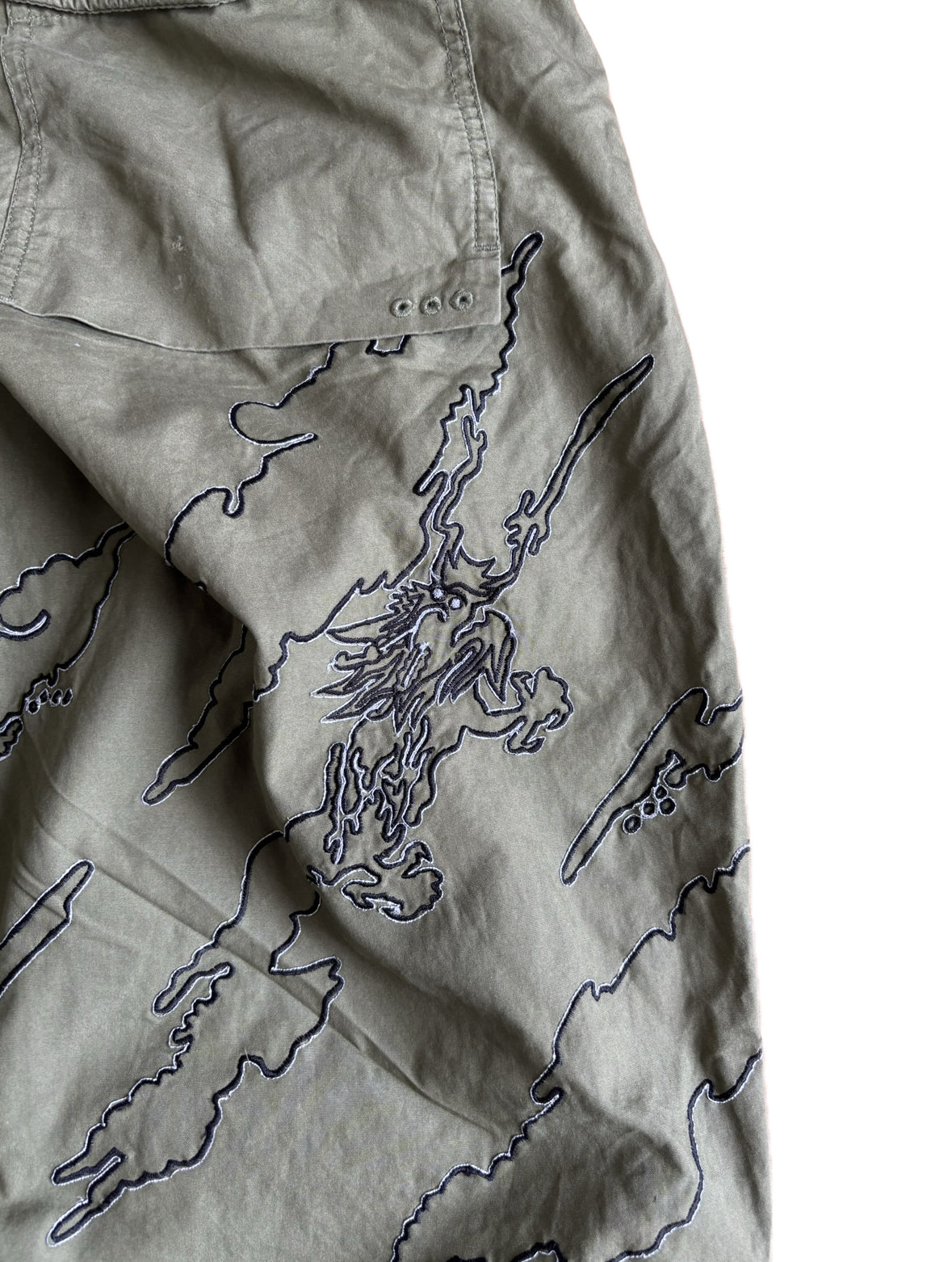 Maharishi Dragon Embroidered Snopants - Large