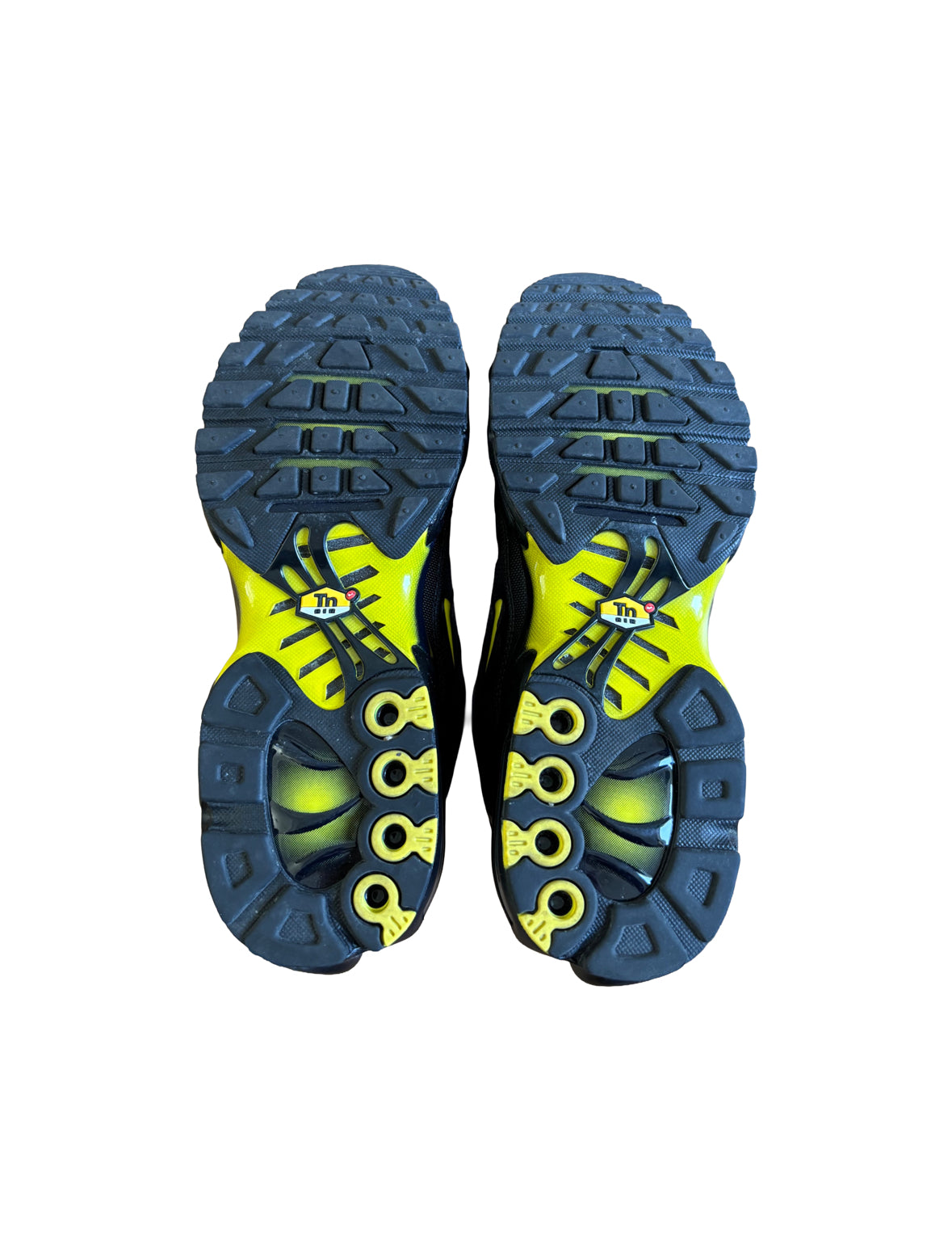 Nike Airmax TN Plus Black / Grey / Yellow UK 7.5