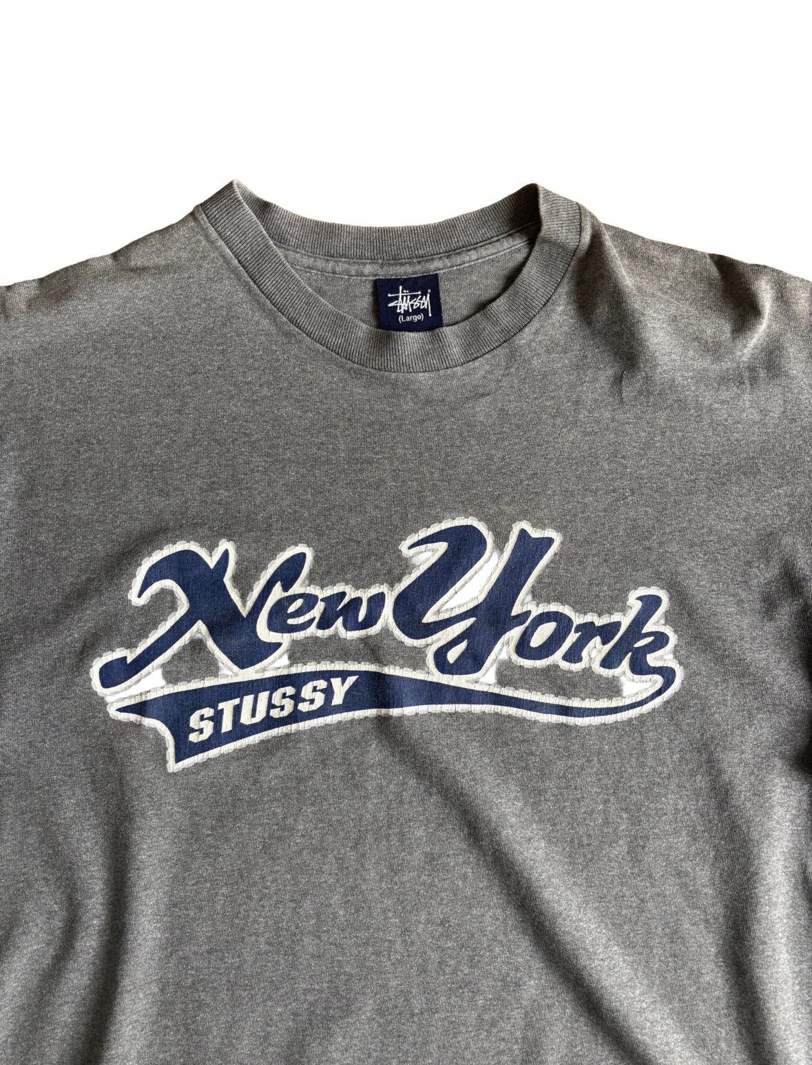 Stussy ‘New York’ Graphic Print T-Shirt - Large