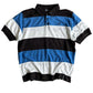 Vintage Southpole Striped Polo Shirt Blue White L