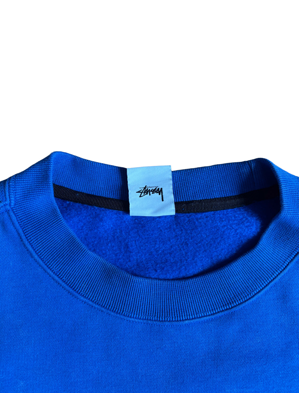 Nike x Stussy Crewneck Sweatshirt Blue / Acid Wash - Xtra Large