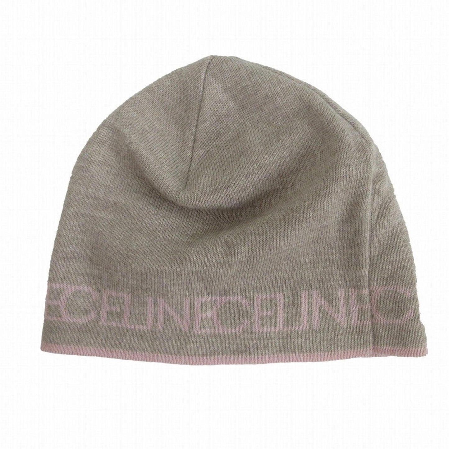 Vintage Celine Logo Beanie Pink