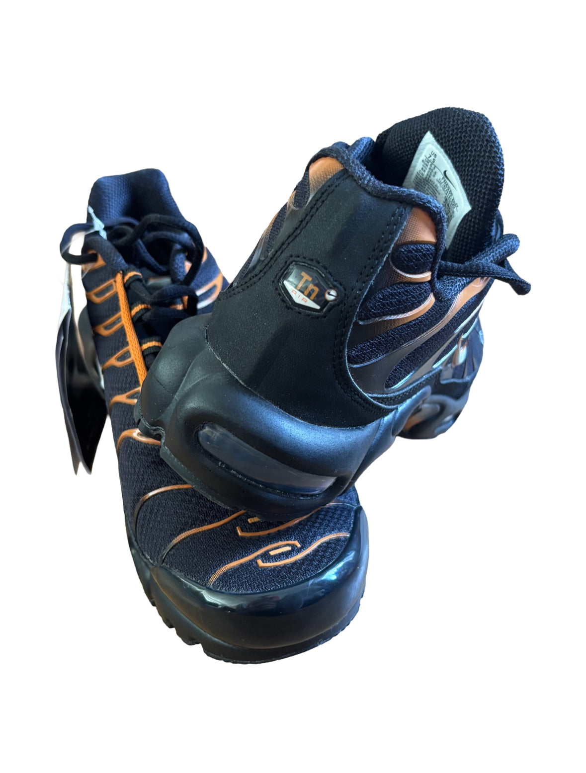Nike Airmax TN Trainers Black / Orange UK 6.5