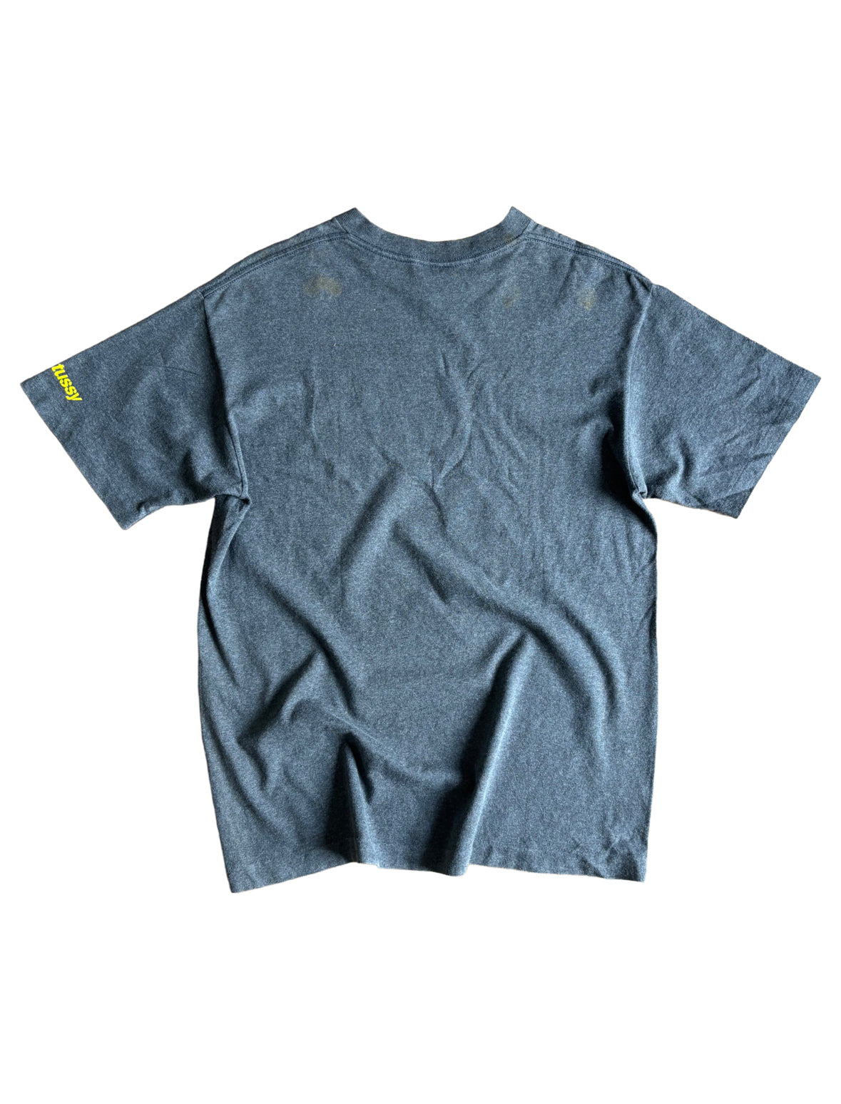Stussy Motorcross Graphic Print T-Shirt - Medium