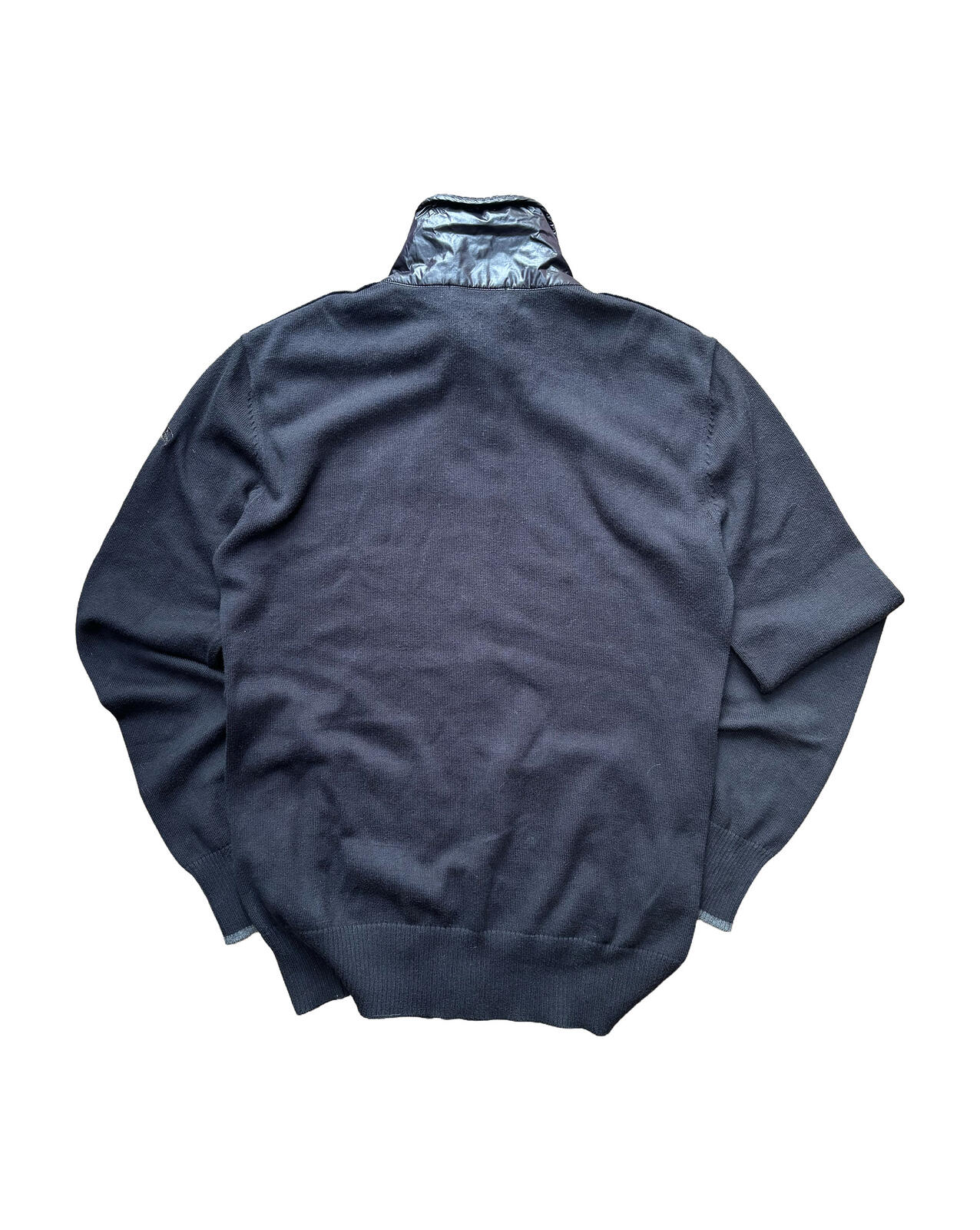 Burberry Black Label Knit Zip Jacket Black Size S