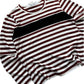 Comme des Garcons Velour Stripe LS Tee XS Brown