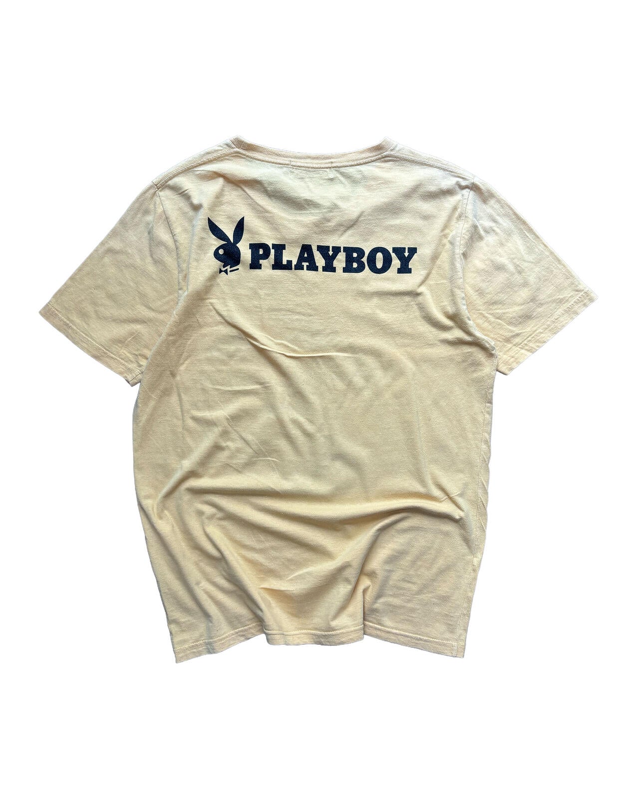 Hysteric Glamour x Playboy Tee Yellow Back Print M