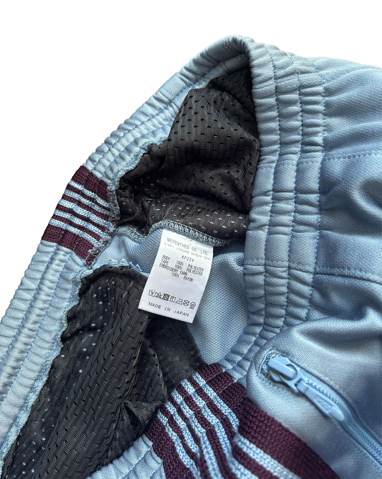 Needles HD Track Pants Sax Blue M