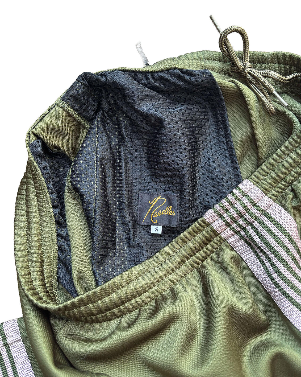 Needles HD Track Pants Olive S