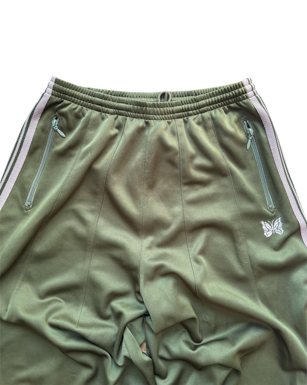 Needles HD Track Pants Olive S